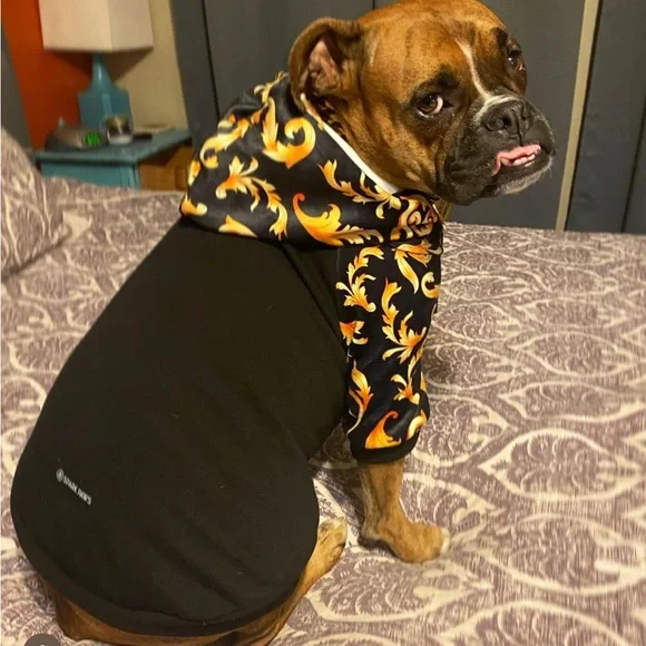 Spark Paws 3XL Large Bad and Bougie Dog Hoodie New w Tags Never Worn!